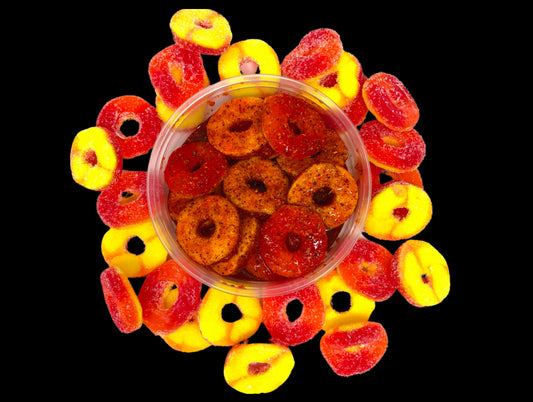 Chamoy Peach Rings